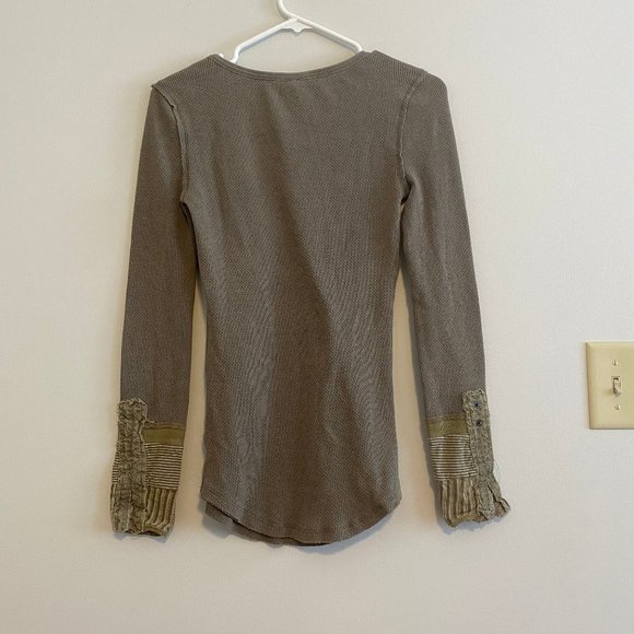 ❌SOLD ❌ Free People Mushroom Kyoto Cuff Thermal - Picture 5 of 7